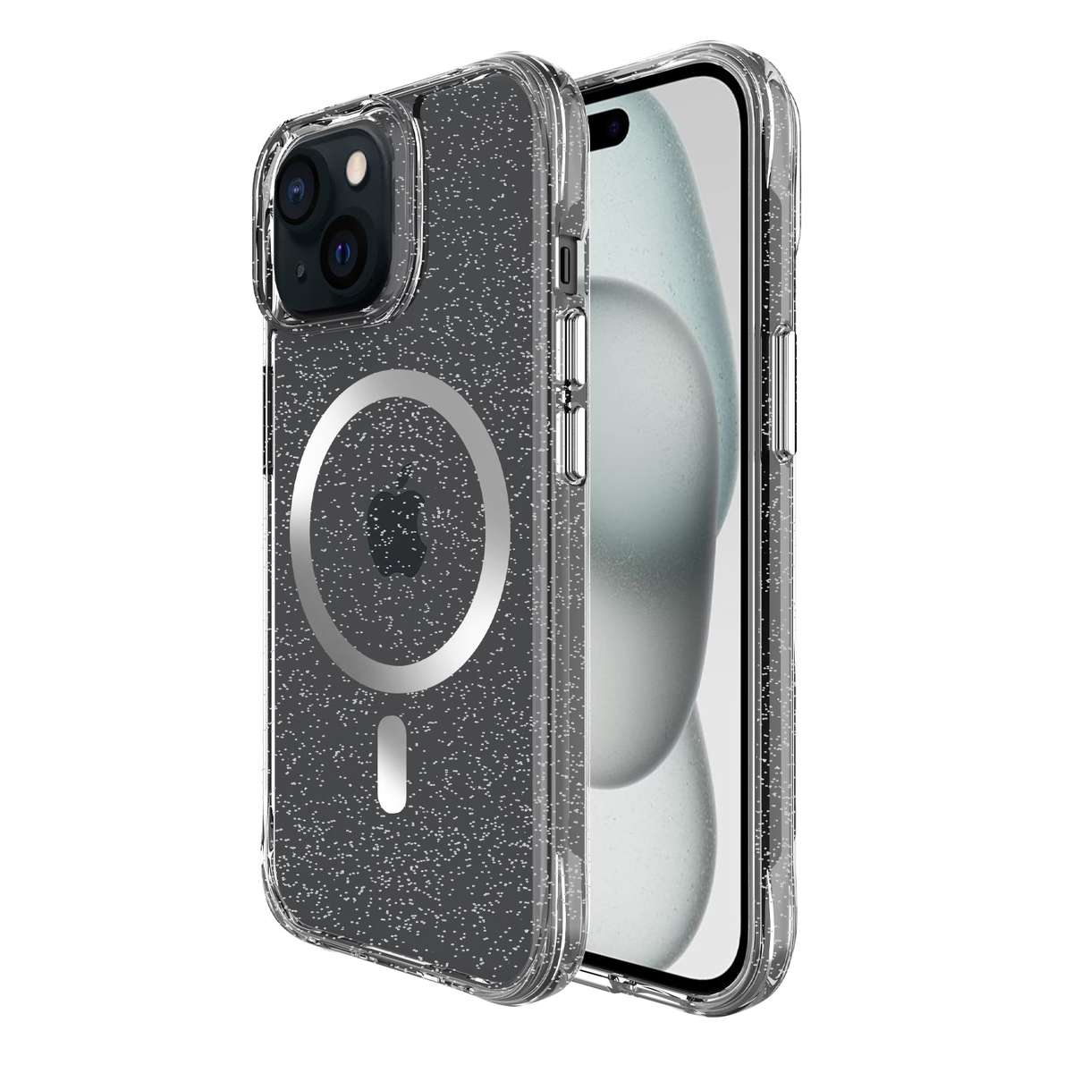 CellTime Pure Glitter MagSafe Cover for iPhone 15 Shockproof Case