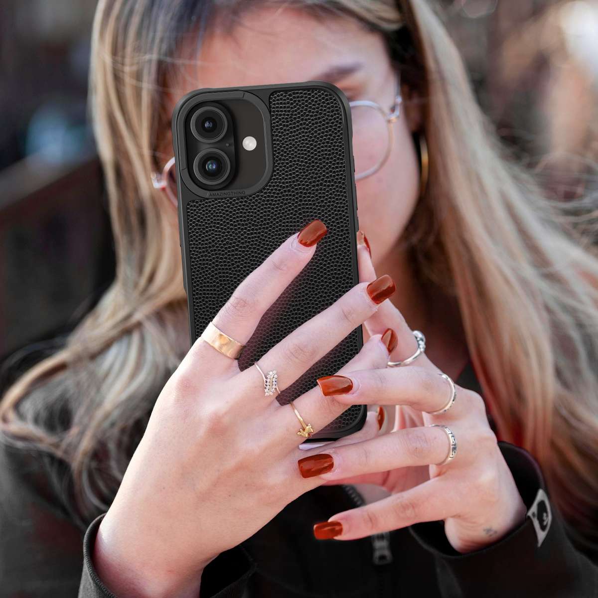 AMAZINGTHING Glamour Mag Shockproof Case for iPhone 16/16 Plus/16 Pro/16 Pro Max MagSafe Cover