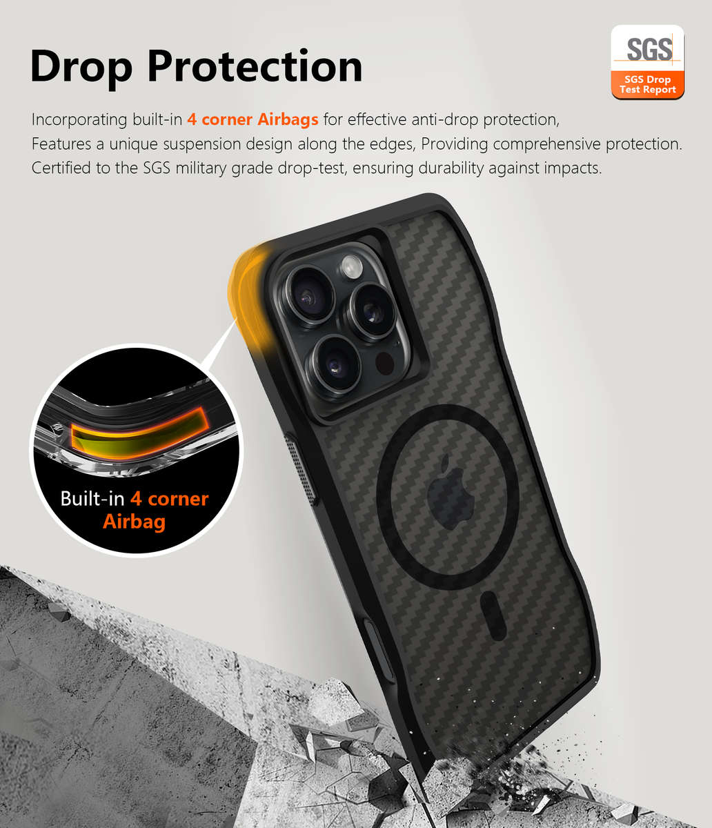 Octagon MagSafe Cover for iPhone 16 Pro / 16 Pro Max Case