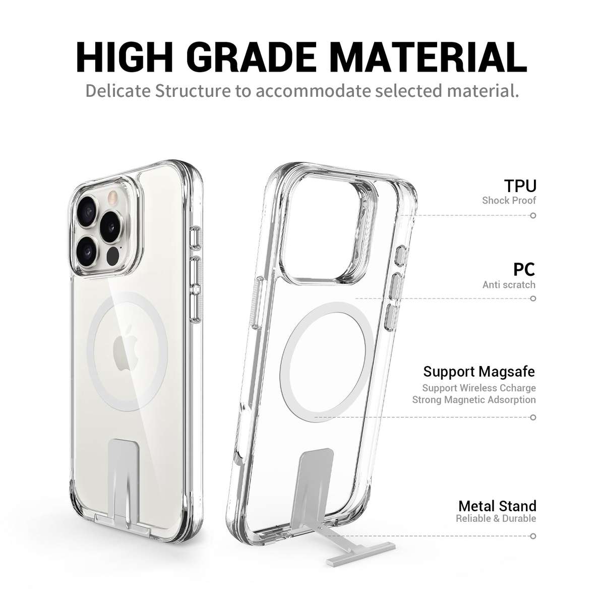 Taurustar MagSafe Cover for iPhone 16 Pro / 16 Pro Max