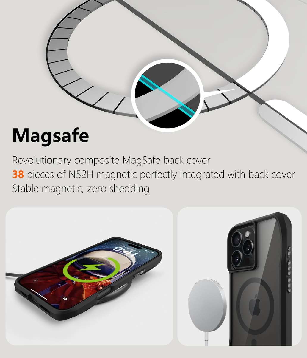 Octagon MagSafe Cover for iPhone 16 Pro / 16 Pro Max Case