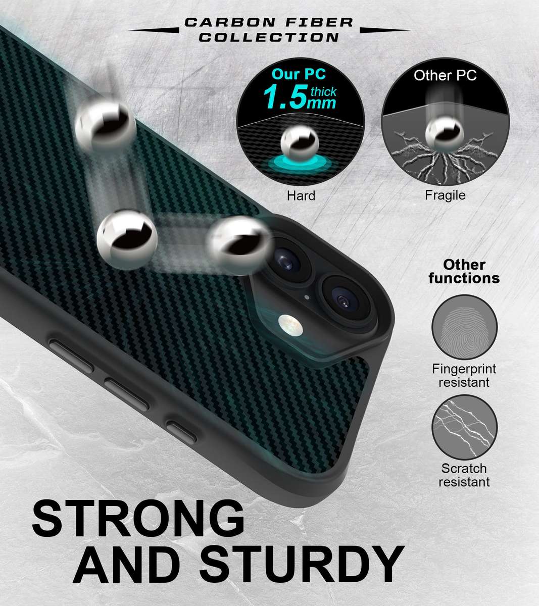 CellTime Case for iPhone 17 Combat X Shockproof Cover
