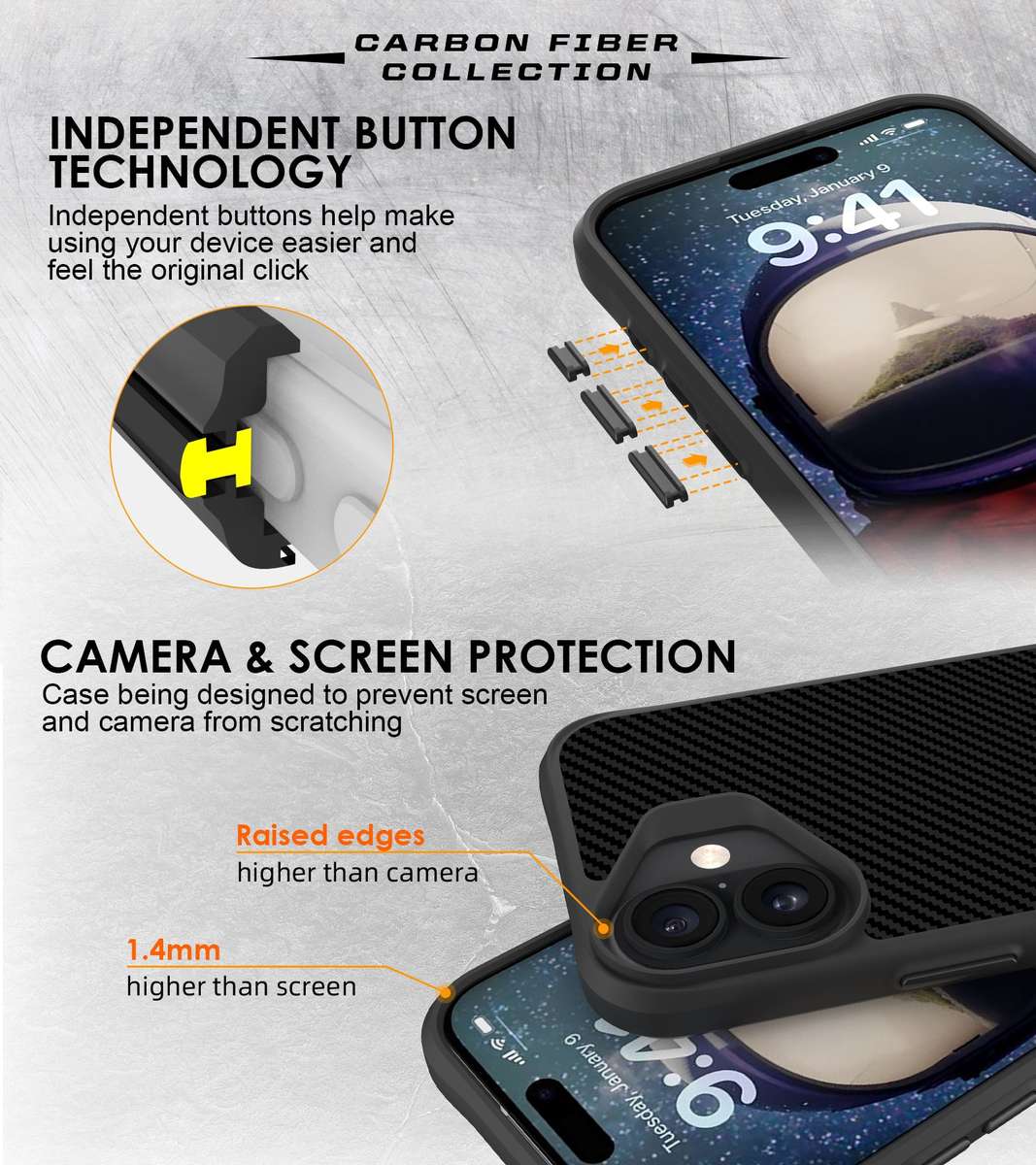 CellTime Case for iPhone 17 Combat X Shockproof Cover