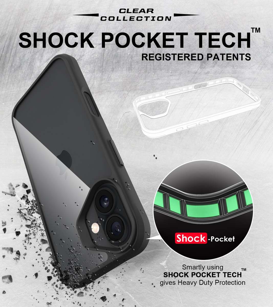CellTime Case for iPhone 17 Combat X Shockproof Cover