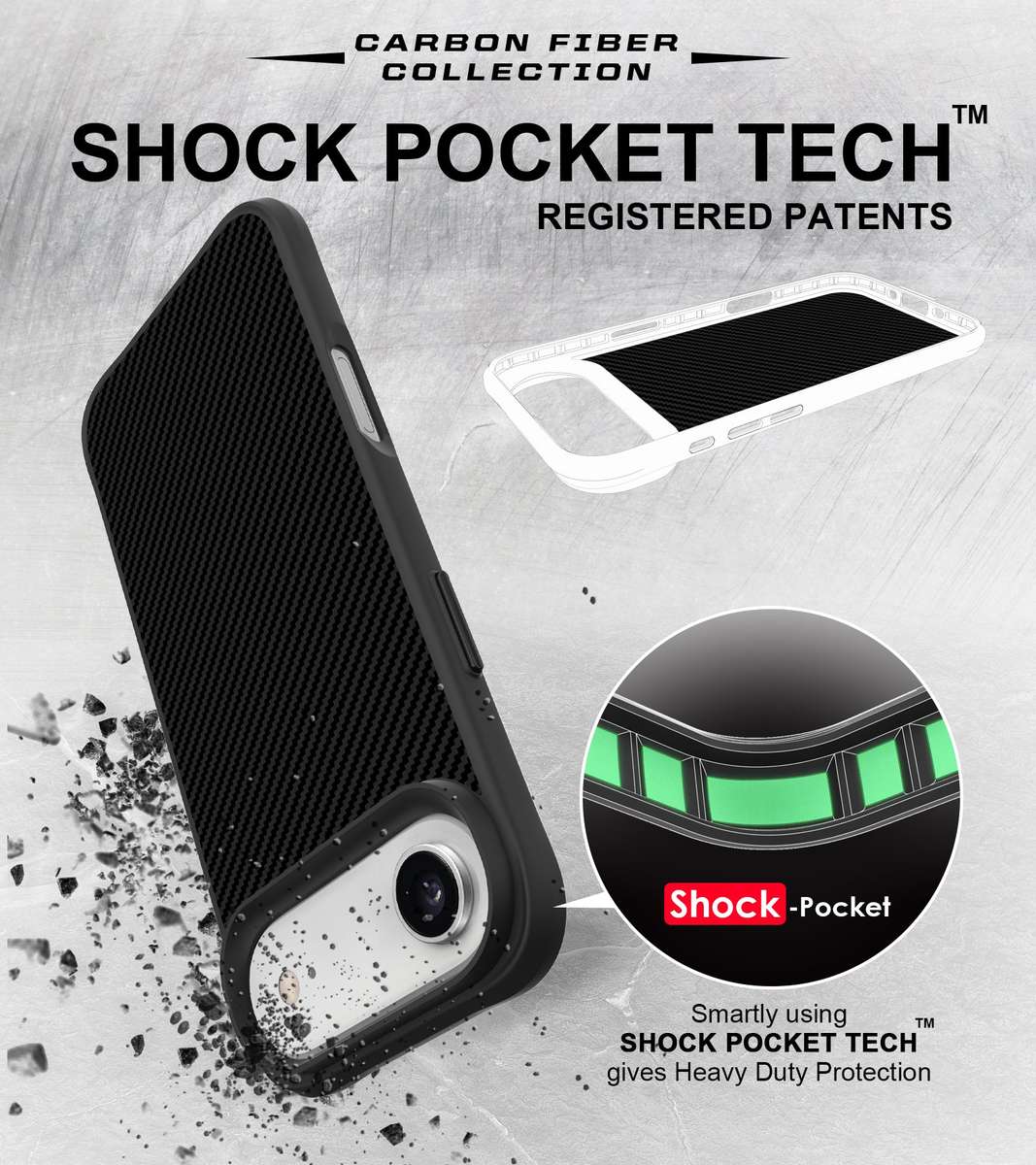 CellTime Case for iPhone 17 Air Combat X Shockproof Cover