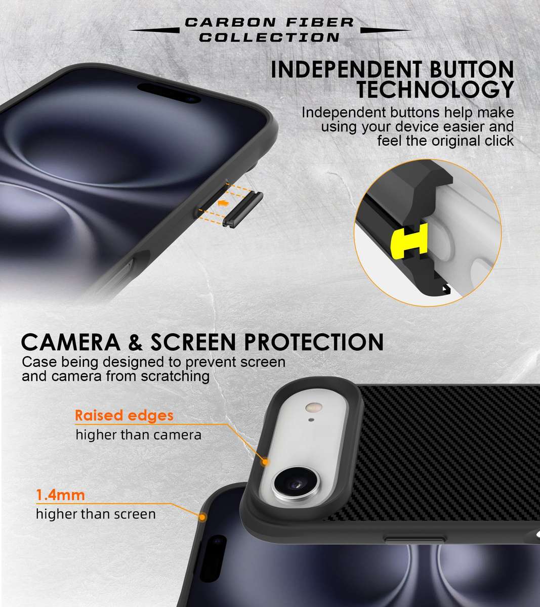 CellTime Case for iPhone 17 Air Combat X Shockproof Cover