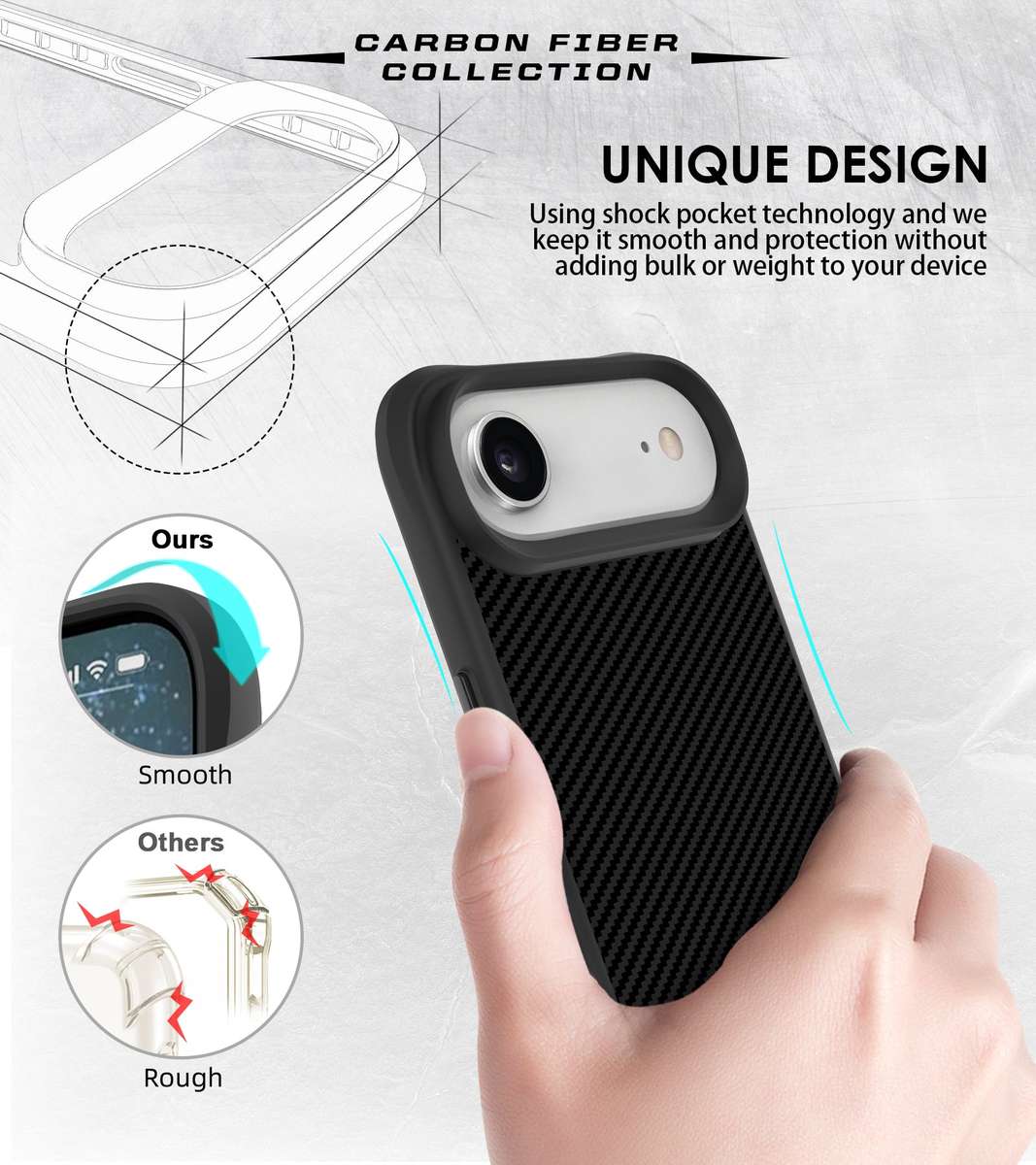 CellTime Case for iPhone 17 Air Combat X Shockproof Cover