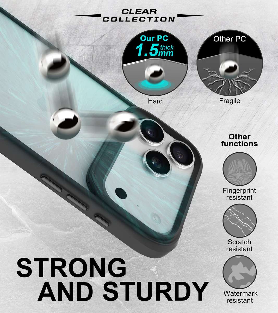 CellTime Case for iPhone 17 Pro / 17 Pro Max Combat X Cover