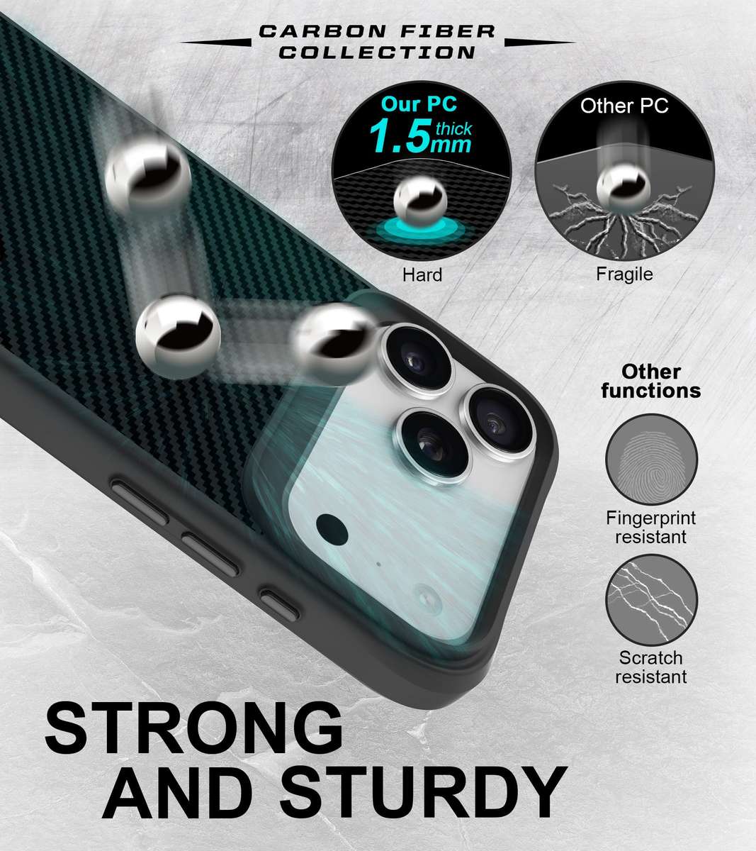 CellTime Case for iPhone 17 Pro / 17 Pro Max Combat X Cover