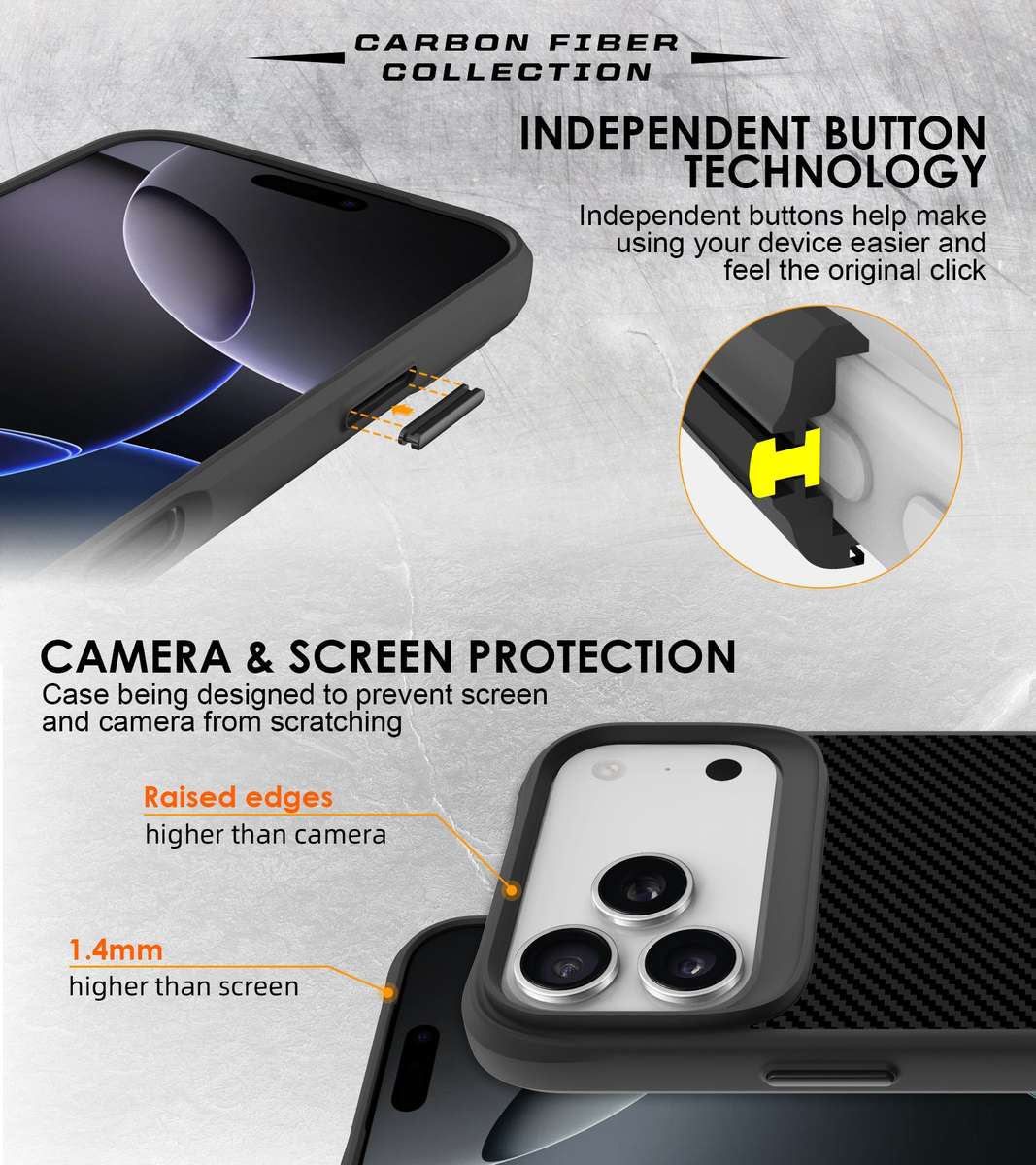 CellTime Case for iPhone 17 Pro / 17 Pro Max Combat X Cover