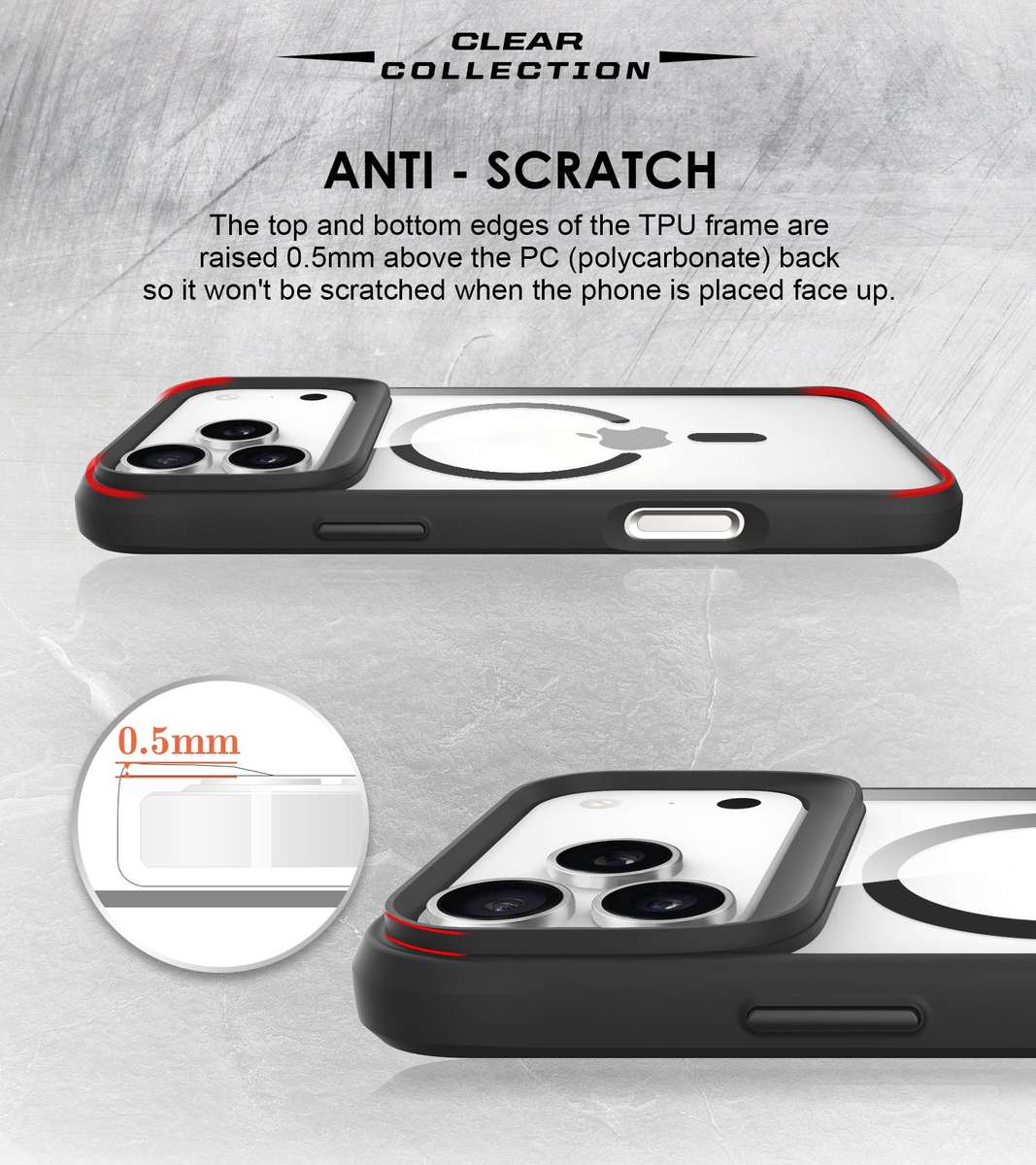 CellTime Case for iPhone 17 Pro/17 Pro Max Combat MagSafe Cover