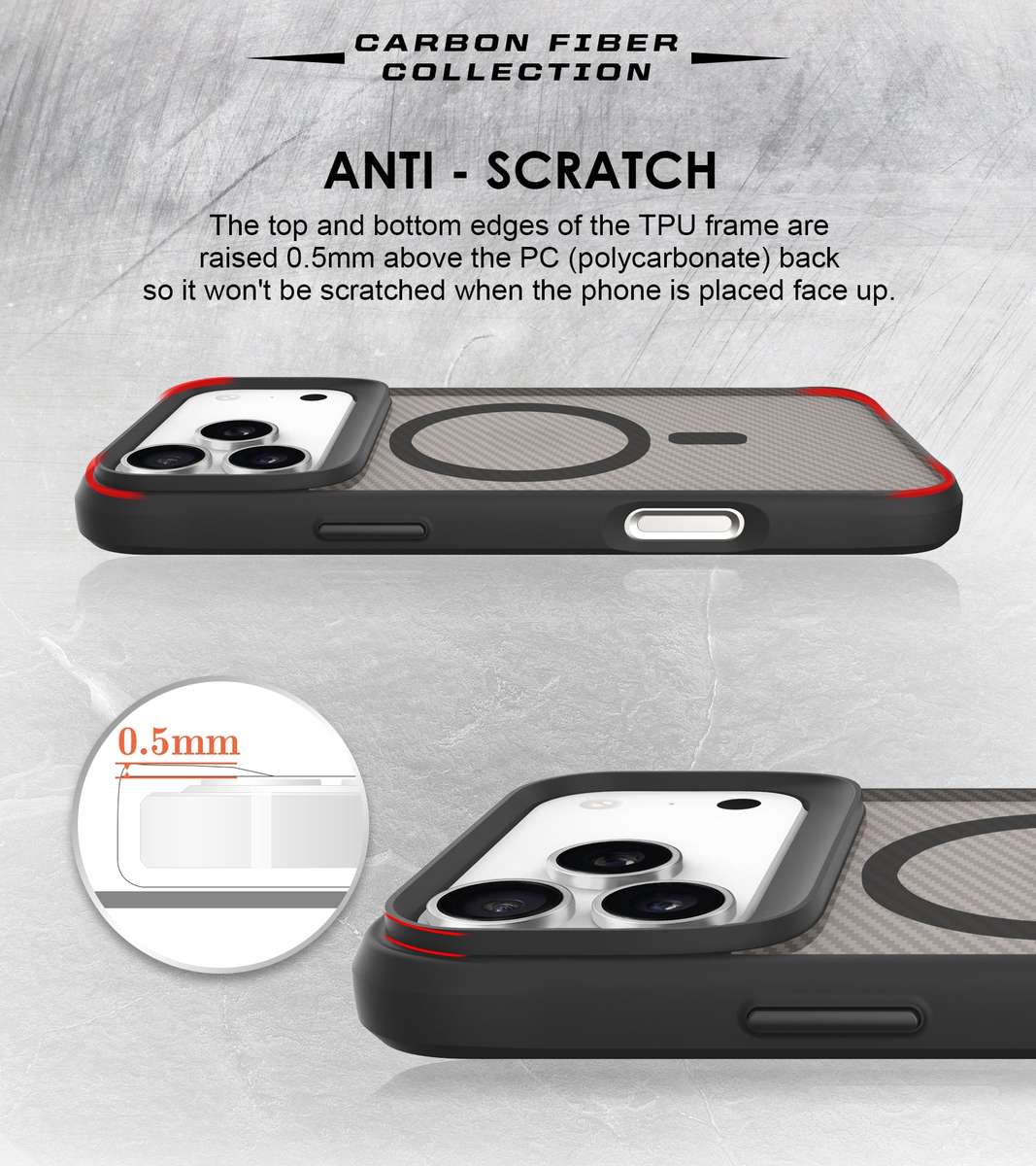 CellTime Case for iPhone 17 Pro/17 Pro Max Combat MagSafe Cover