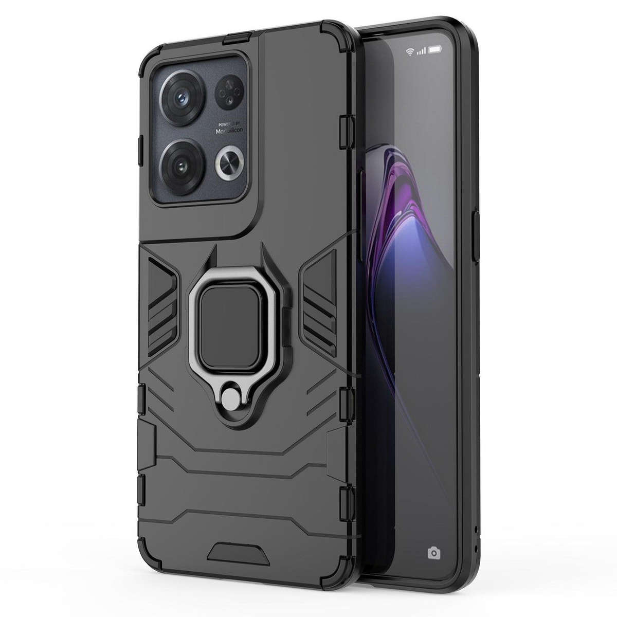 Oppo Reno8 Pro 5G Black Panther Case Shockproof Cover