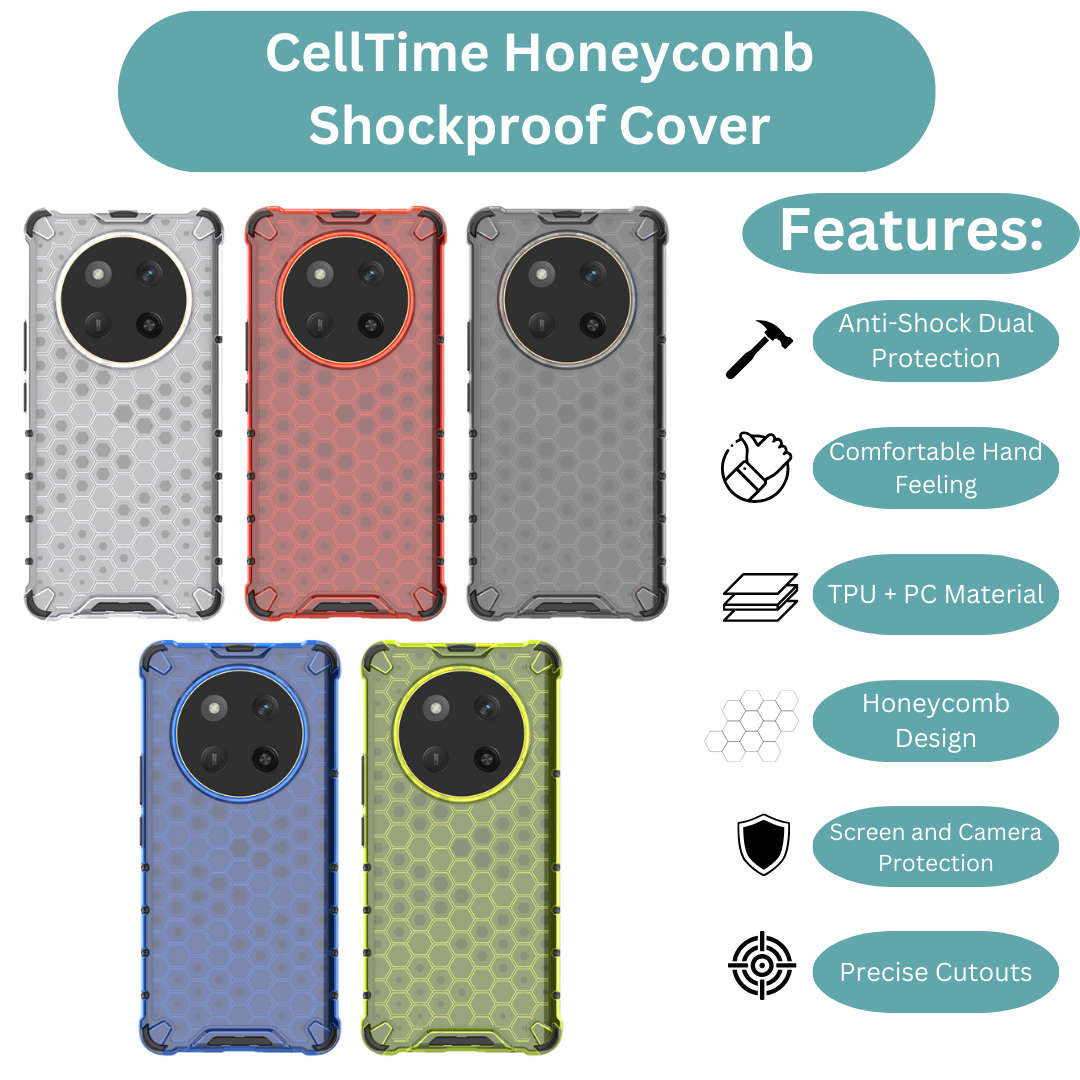 CellTime Honeycomb Case for Honor X9c 5G Shockproof Cover