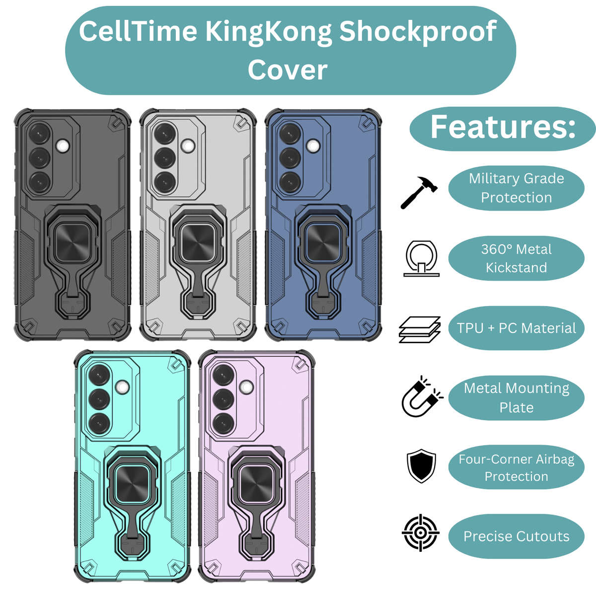 CellTime Case for Galaxy S26 / S26 Plus KingKong Cover