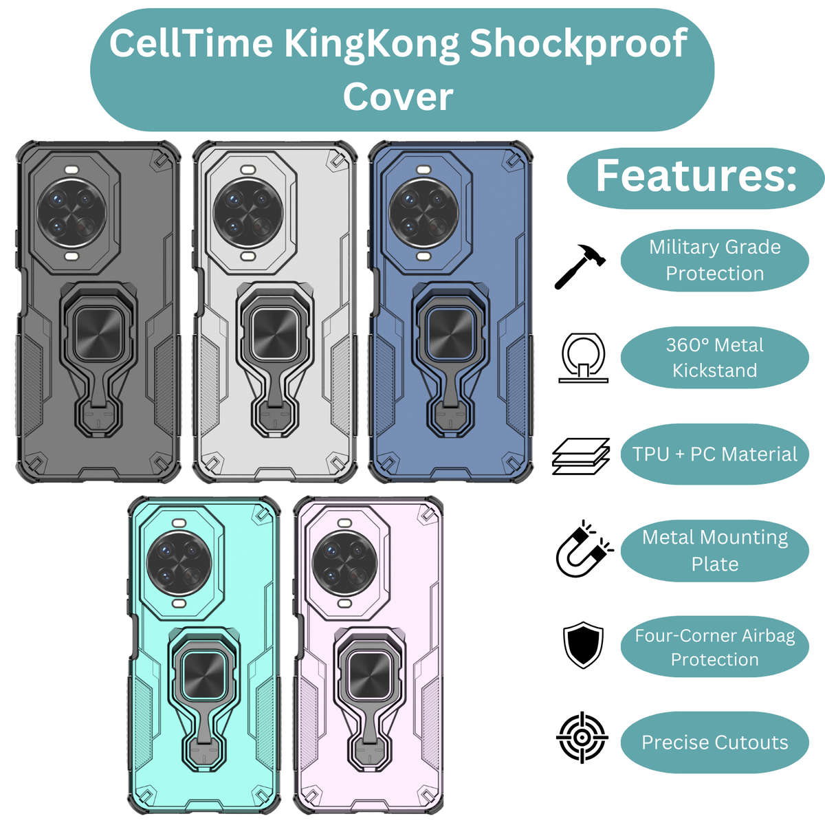 CellTime Case for Huawei Nova 14 Pro KingKong Shockproof Cover