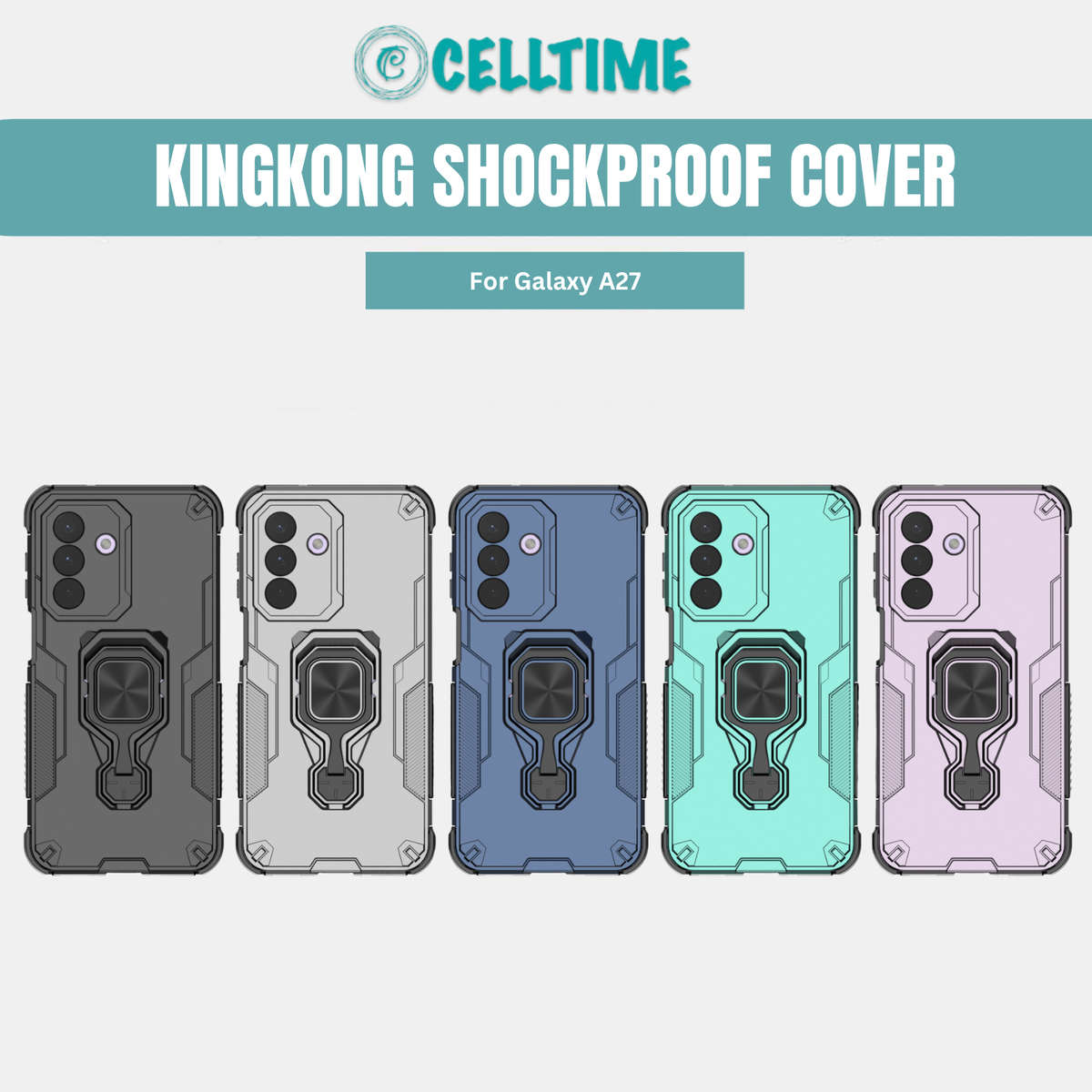 CellTime Case Compatible with Galaxy A27 KingKong Shockproof Cover
