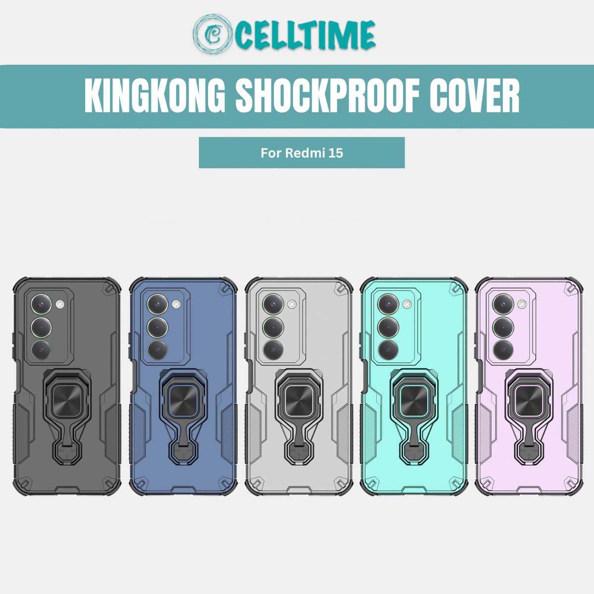 CellTime Case for Redmi 15 KingKong Shockproof Cover