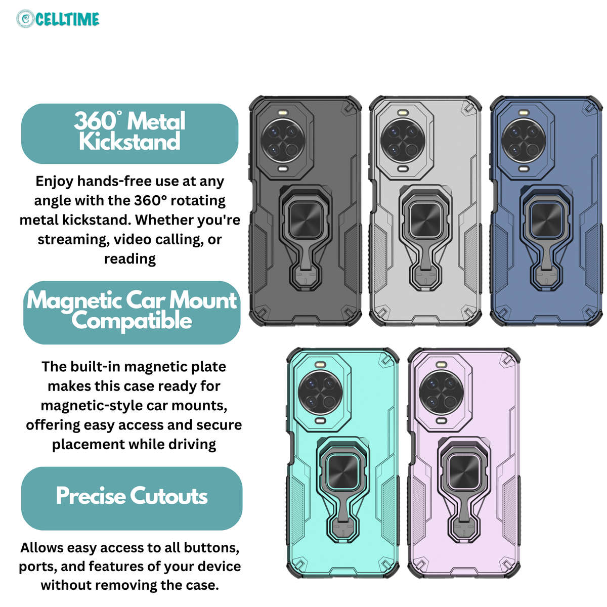 CellTime Case for Huawei Nova 14 KingKong Shockproof Cover