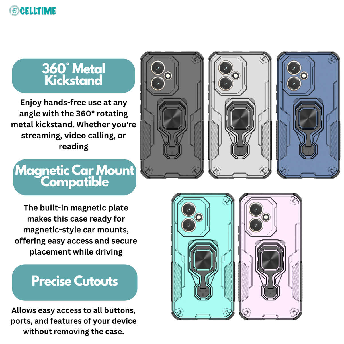 CellTime Case for Honor 400 KingKong Shockproof Cover