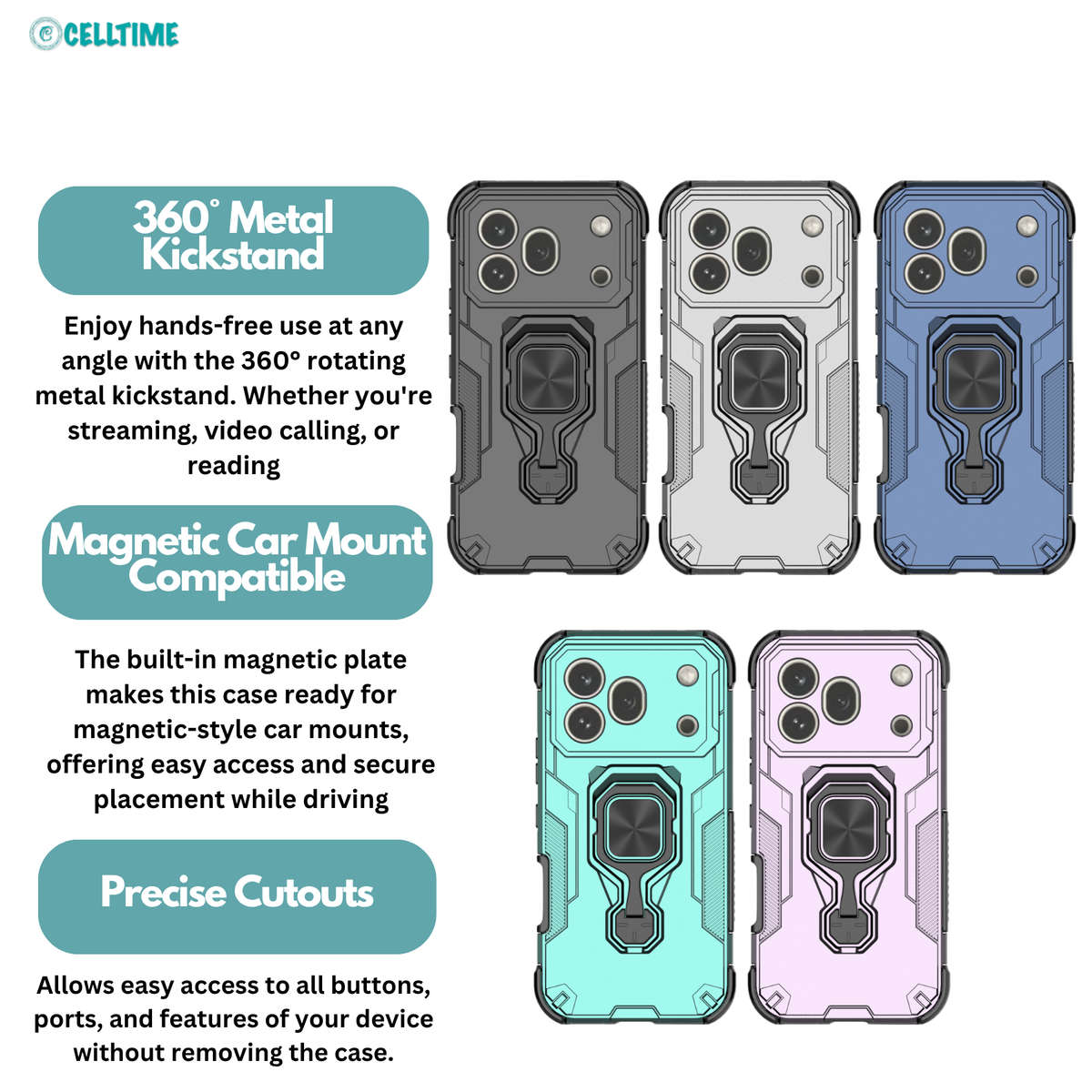 CellTime Case for Honor 600 Pro KingKong Shockproof Cover