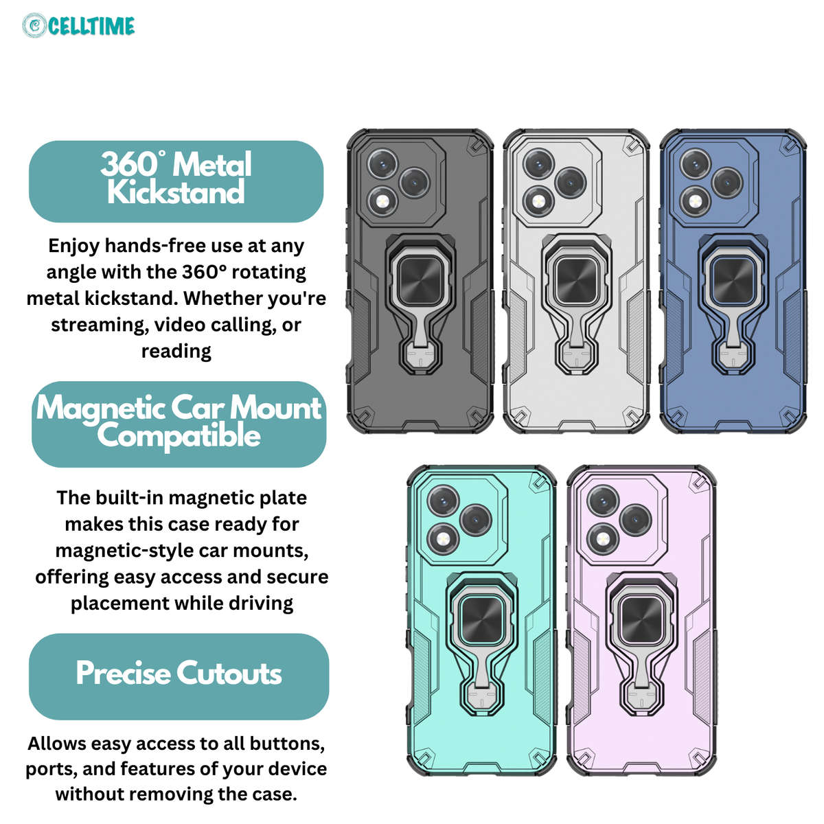CellTime Case for Honor 400 Lite KingKong Shockproof Cover