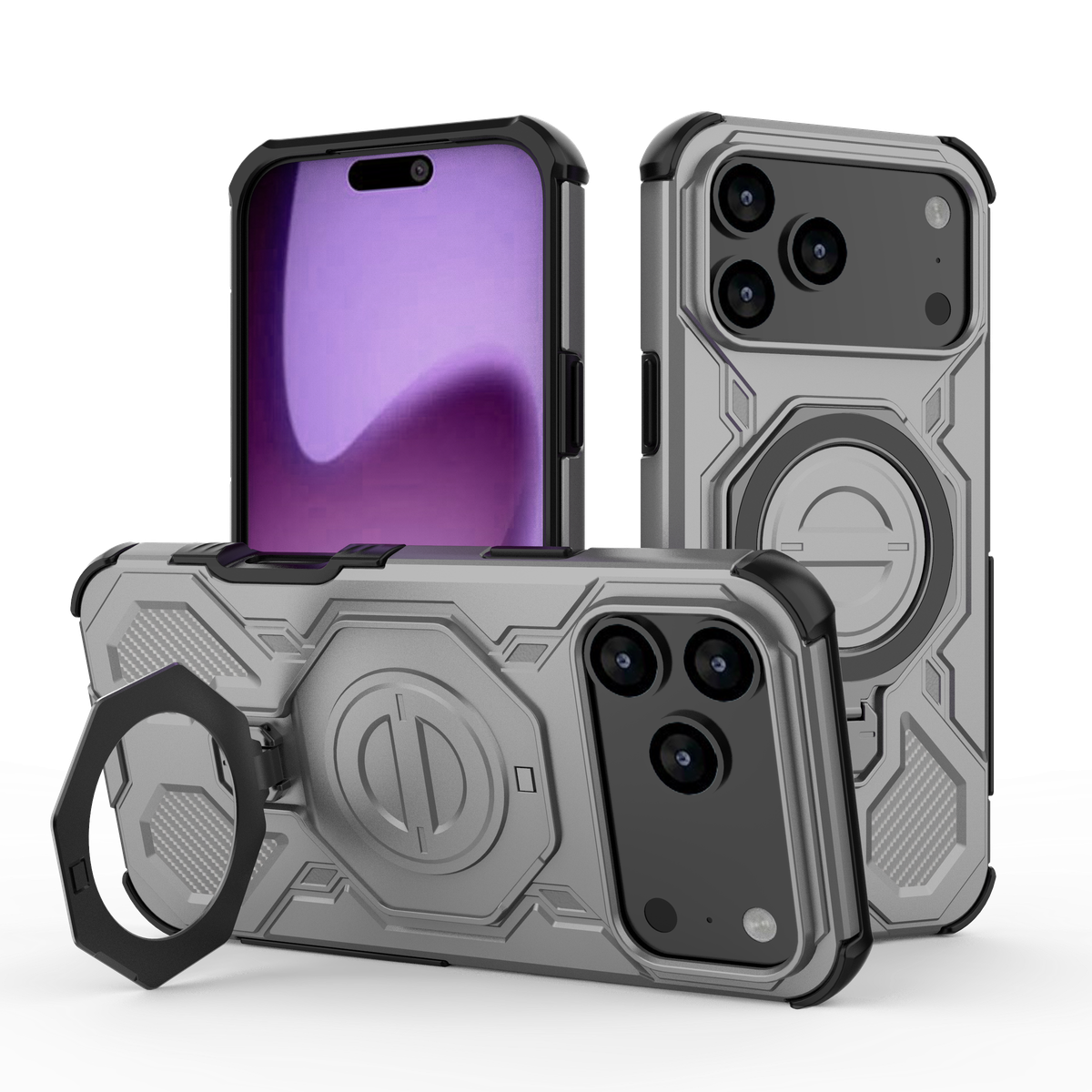 CellTime Case for iPhone 17 Pro / 17 Pro Max Titan Stand Cover