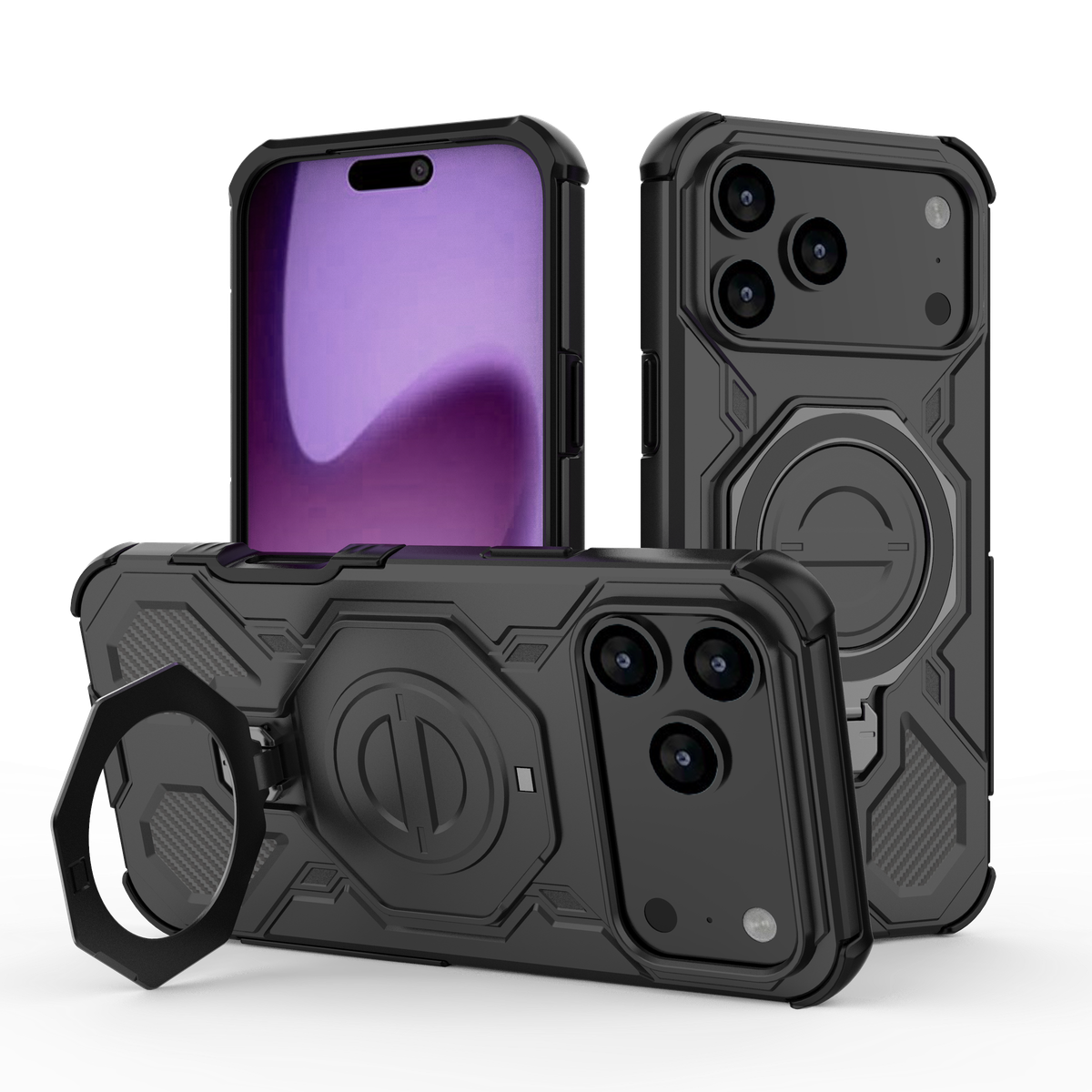 CellTime Case for iPhone 17 Pro / 17 Pro Max Titan Stand Cover