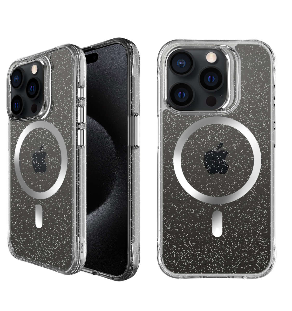 CellTime Pure Glitter MagSafe Cover Compatible with iPhone 15 Pro / 15 Pro Max Case