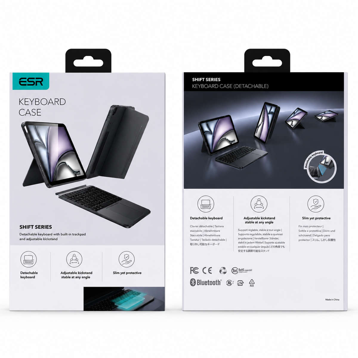 ESR Keyboard Case Compatible with iPad Pro 13" (M4) 2024 Shift Cover