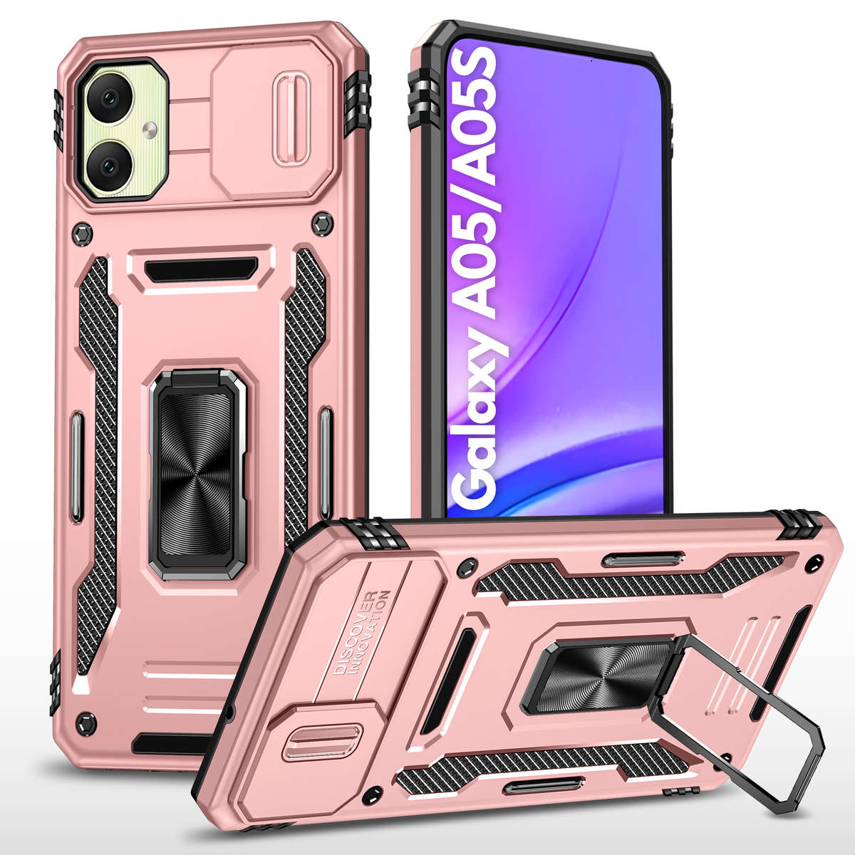 Kejiang Camshield Cover for Samsung Galaxy A05/A05 Shockproof Case