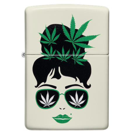 Zippo - Cannabis Design Glow in Dark