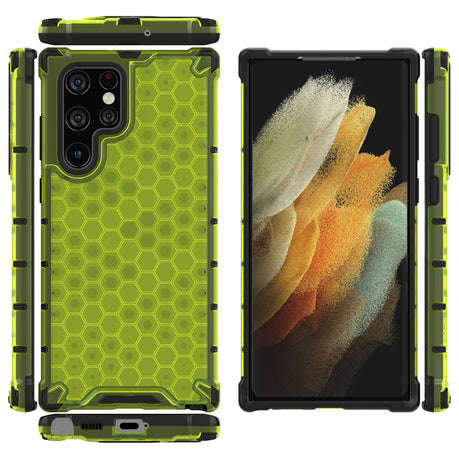 Shockproof Honeycomb Cover for Galaxy S22 Ultra
