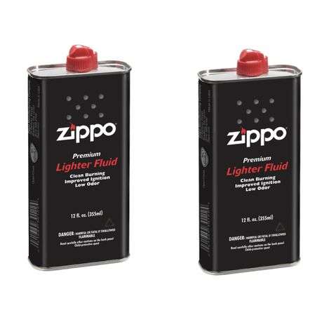 Zippo Premium Lighter Fluid 355ml x 2