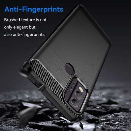 Nokia C22 Carbon Fiber Design Cover