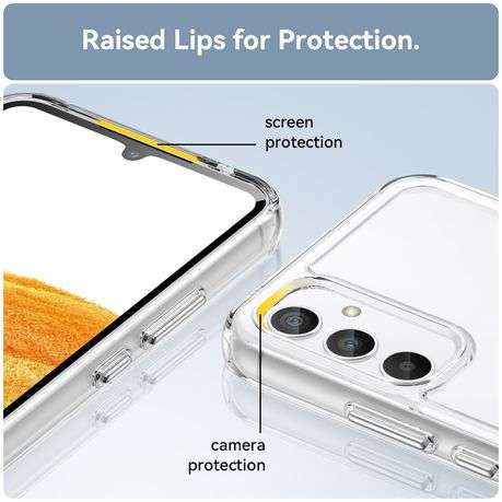 Galaxy A34 5G Clear Cover - Candy Series