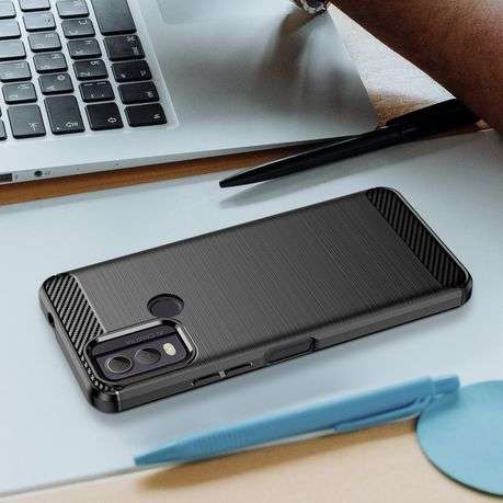 Nokia C22 Carbon Fiber Design Cover