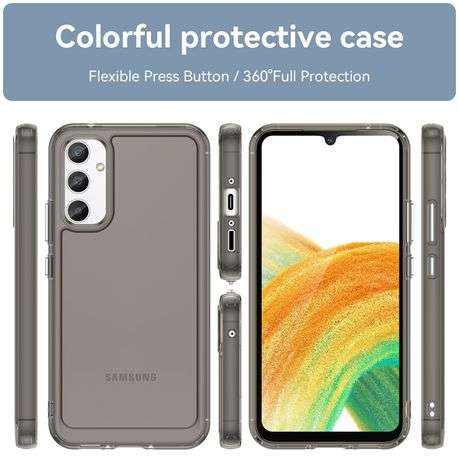 Galaxy A34 5G Clear Cover - Candy Series
