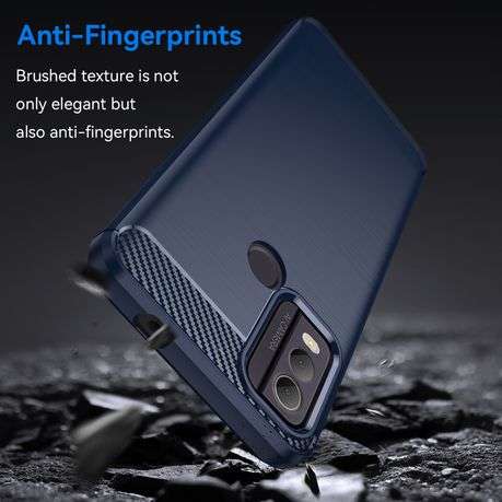 Nokia C22 Carbon Fiber Design Cover