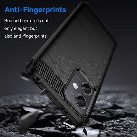 Redmi Note 12 Shockproof Carbon Fiber Design Cover