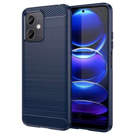 Redmi Note 12 Shockproof Carbon Fiber Design Cover