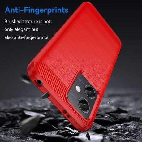 Redmi Note 12 Shockproof Carbon Fiber Design Cover