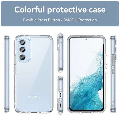 Candy Clear Shockproof Cover for Galaxy A34 5G