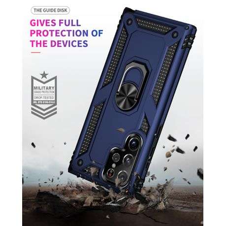 Sergeant Armor Shockproof Kickstand Cover for Galaxy S22 Ultra