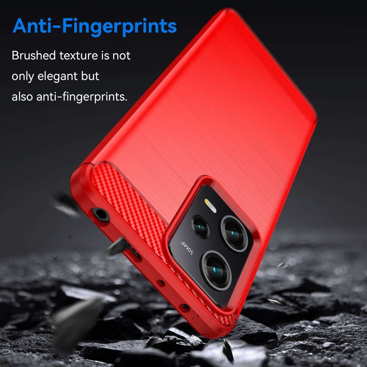 Redmi Note 12 Pro Plus Carbon Fiber Design Cover