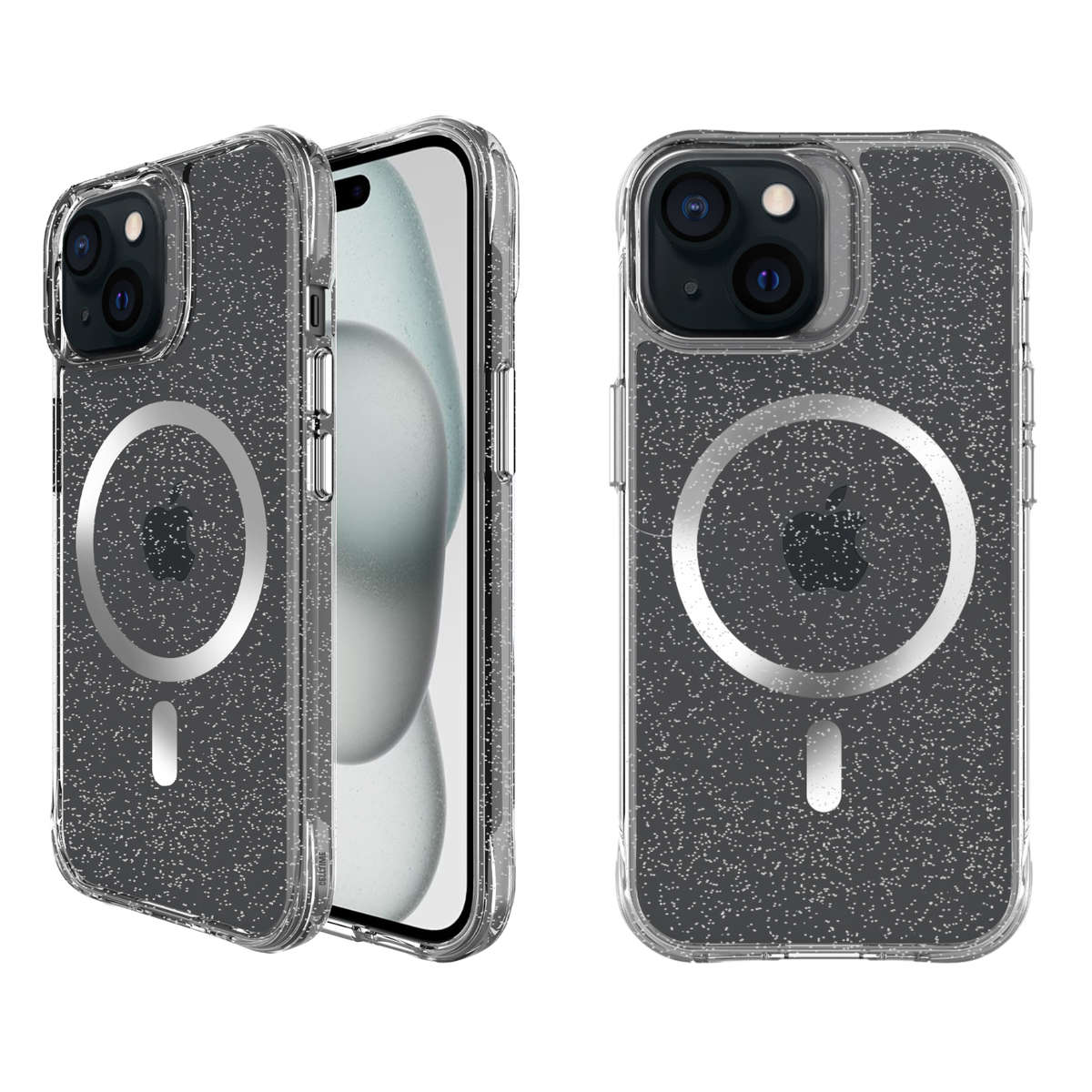 CellTime Pure Glitter MagSafe Cover for iPhone 15 Shockproof Case