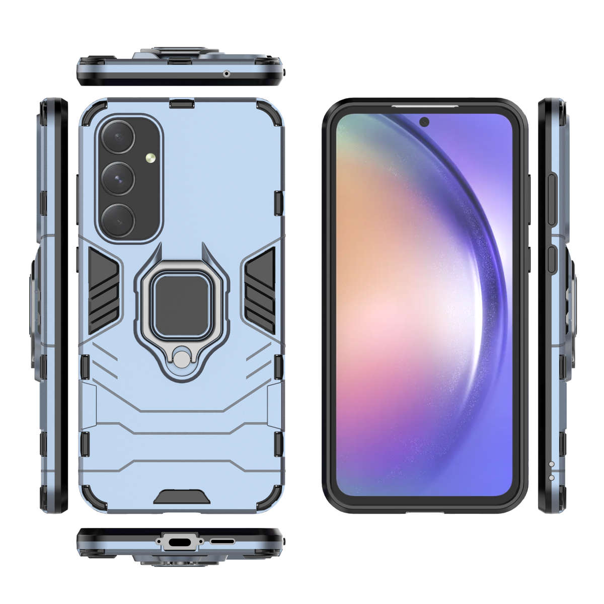 Black Panther Case for Samsung Galaxy A55 Shockproof Cover