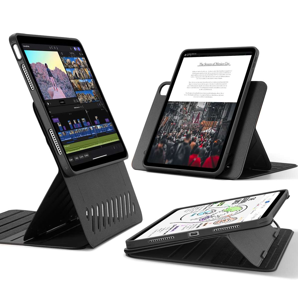 ESR Case Compatible with iPad Air 11" (M3) 2025 Shift Magnetic Cover