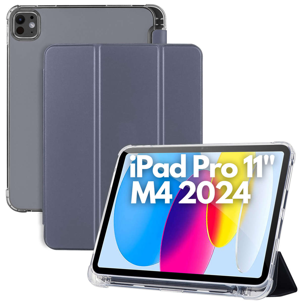 iPad Pro 11" (M4) 2024 O'Slim Air Design Shockproof Cover