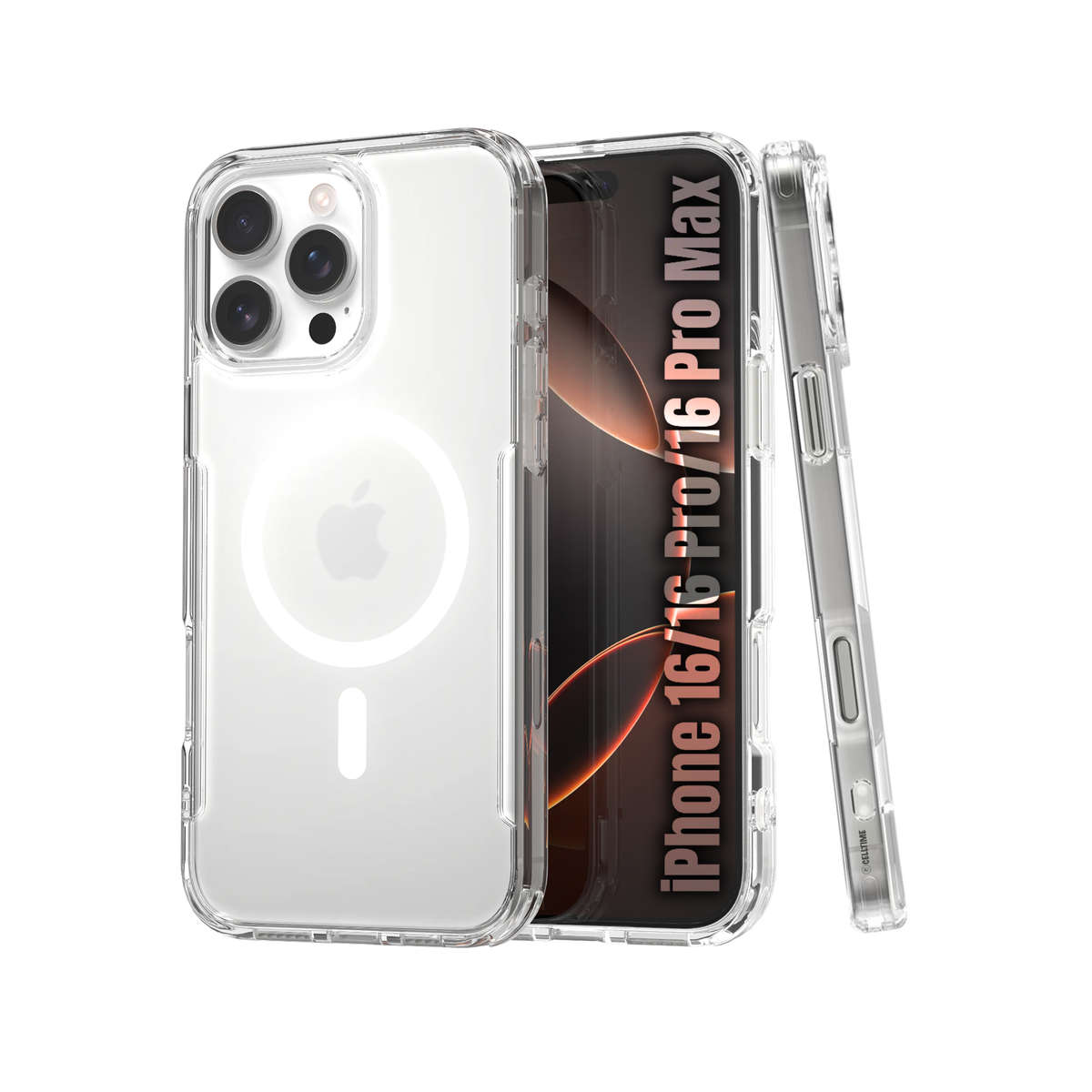CellTime MagSafe Case For iPhone 16/16+/16 Pro/16 Pro Max Shockproof Cover
